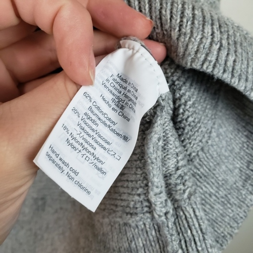 Madewell Riverside Textured pullover sweater xs - Picture 7 of 8